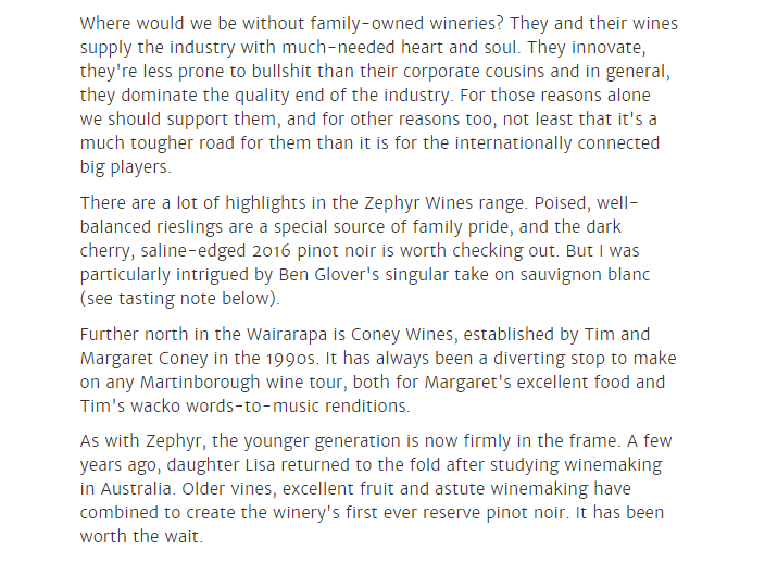 John Saker on wine's generation game Zephyr Wine
