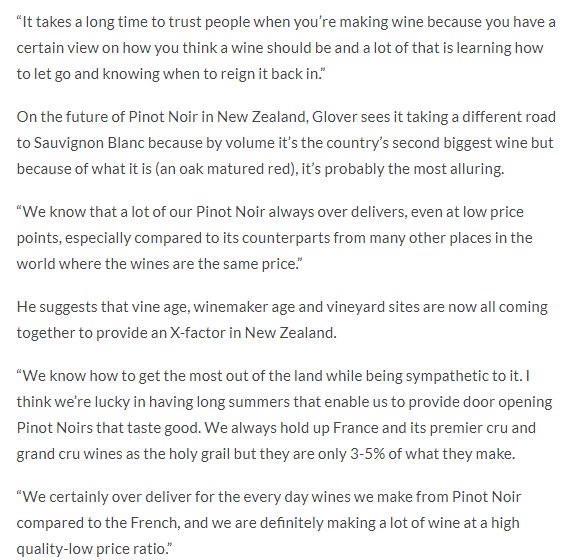 Ben Glover talks about NZ’s biggest ever Pinot Noir event Zephyr Wine